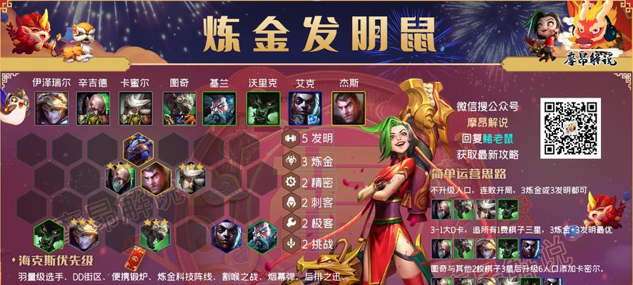 《金铲铲之战》老鼠阵容最强搭配攻略（打造无敌老鼠大军，成为最强玩家！）