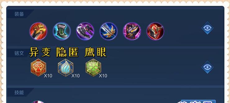 打野刀艾琳铭文出装攻略（全面分析艾琳打野，助你成为强力刺客）