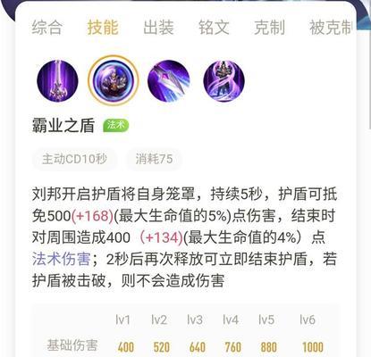 刘邦辅助出装加点攻略（玩转刘邦辅助之王的全方位指南）
