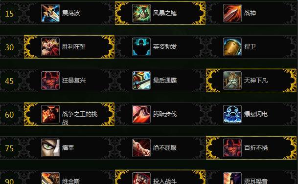 战士自带技能加点攻略（从新手到高手，如何正确加点以提升战士的实力）