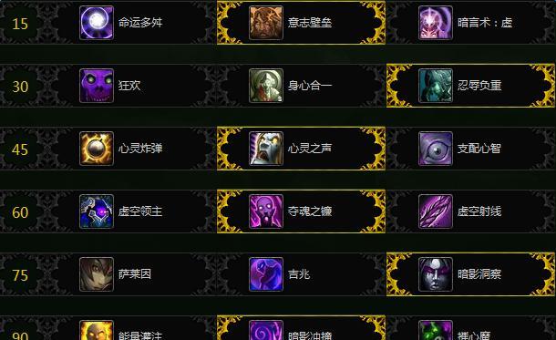 牧师天赋技能选择攻略（如何选择最适合的牧师天赋技能来提升游戏实力）